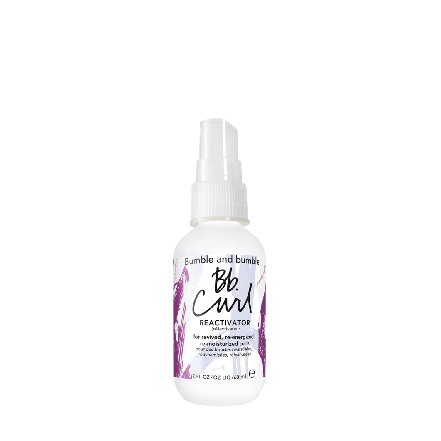 Bumble and bumble. Curl Reactivator Hair Mist | For Revived Re-moisturized Curls | Anti Frizz | Coily, Curly, Wavy | With Jojaba Oil, Avocado Oil Coconut Oil | Travel Size, 2 Fl Oz