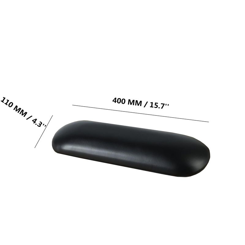 TANG SONG 15.7 1 PC Sponge Manicure Hand Rest Pillow Nail Stand Hand Holder Nail Table Manicure Armrest Cushion (Black)