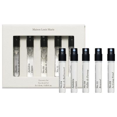 Maison Louis Marie - Natural Eau de Parfum Spray 5-Piece Discovery Set | Luxury Clean Beauty Non-Toxic Fragrance