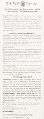 Surya Brasil Products Henna Cream, Red, 2.37 Fluid Ounce