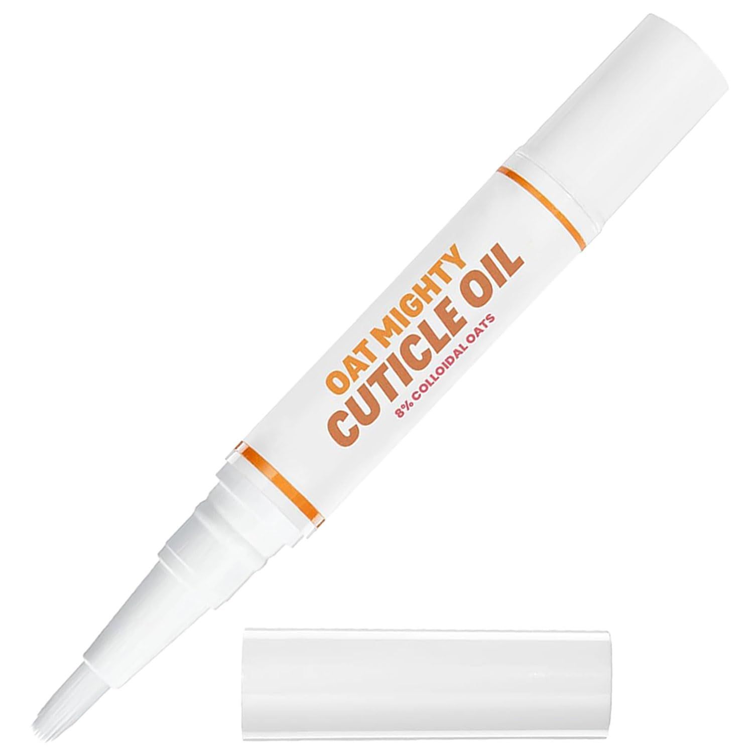 Cuticle Strengthening 8 Colloidal Oat Cuticle Oil Pen by Handmade Heroes - Rejuvenate Nail Nourish Repair Cuticles Vegan Cruelty Free Cuticle Oil helps grow nails fast for manicure and pedicure set