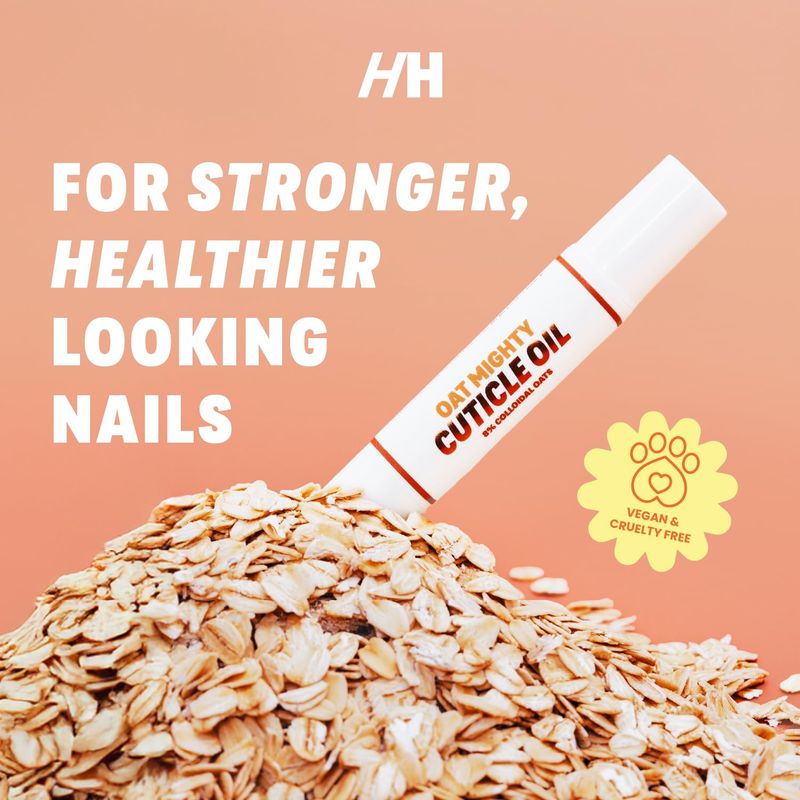 Cuticle Strengthening 8 Colloidal Oat Cuticle Oil Pen by Handmade Heroes - Rejuvenate Nail Nourish Repair Cuticles Vegan Cruelty Free Cuticle Oil helps grow nails fast for manicure and pedicure set