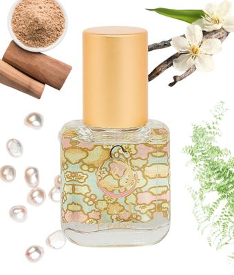 Pearl Organic Perfume Oil Extract Roll-On by Sage- 1/4 oz, Vegan &amp; Cruelty-Free, Subtle Scent, Vanilla, Sandalwood, Musk - Made in USA