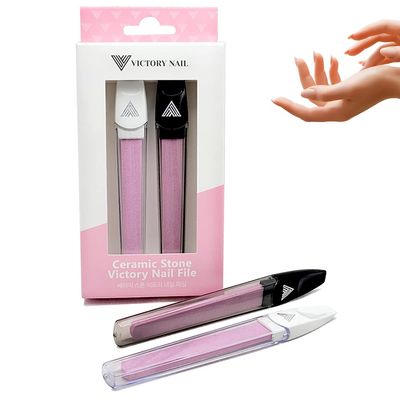 Ceramic Files for Nails, Manicure Fingernail Files with Cases, Expert Precision Filing, Leaves Nails Smooth- Perfect for Women, Men, Kids &amp; Baby, Professional Manicure &amp; Pedicure Kit