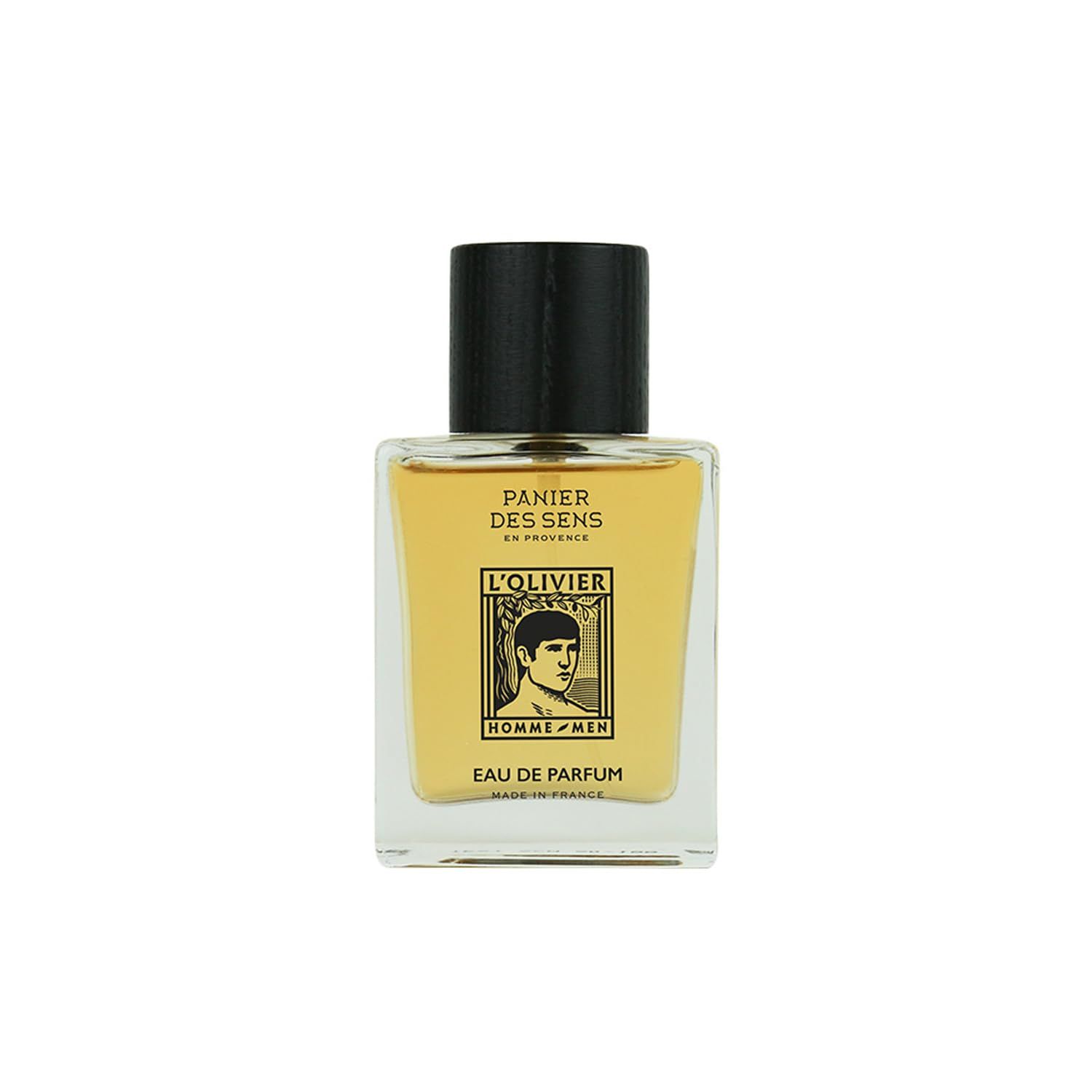Panier des Sens - Long Lasting Perfume for Men - Musky &amp; Woody Men Fragrance - Olive Leaves, Marine Notes, Cedar Wood - Elegant French Eau de Parfum - More Concentrated than Cologne - 1.7 Fl oz