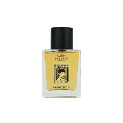 Panier des Sens - Long Lasting Perfume for Men - Musky &amp; Woody Men Fragrance - Olive Leaves, Marine Notes, Cedar Wood - Elegant French Eau de Parfum - More Concentrated than Cologne - 1.7 Fl oz