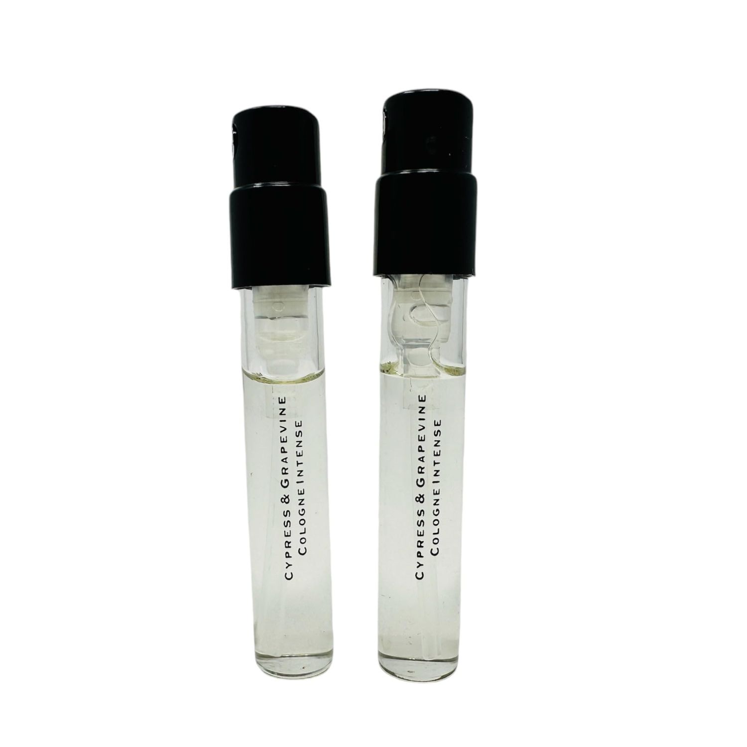 2 J.Malones Cypress &amp; Grapevine Cologne Intense Spray Sample Vial 0.05 fl.oz./ 1.5ml each
