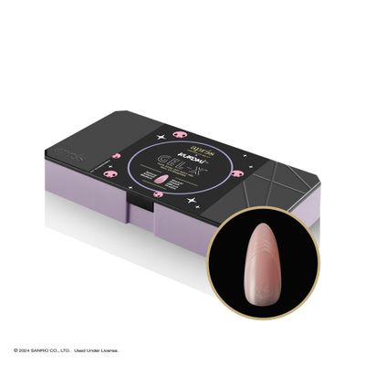 APRS x Kuromi Gel-X Neutral French Natural Almond Medium Box of Nail Tips (280pcs, 14 Sizes)
