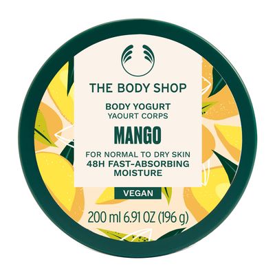 The Body Shop Mango Body Yogurt - Instantly Absorbing Hydration from Head to Toe - For Normal to Dry Skin - Vegan - 6.91 oz