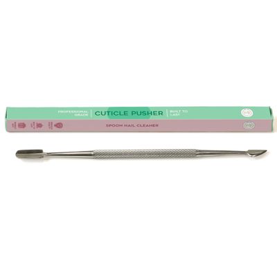 Malva Belle Cuticle Pusher &amp; Spoon Nail Cleaner - Cuticle Remover &amp; Under Nail Cleaner Tool - Stainless Steel Cuticle Pusher Tool - Nail Cleaner - For Women - Cuticle Care Kit