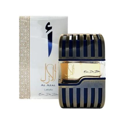 Lattafa Perfumes Al Azal Eau de Parfum Spray for Men, 3.4 Ounce