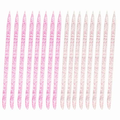 200 PCS Pink Disposable Nail Stick Cuticle Pusher Bulk Nail Care Sticks Cuticle Manicure and Pedicure Stick for Fingernail Cleaning Cuticle Stick