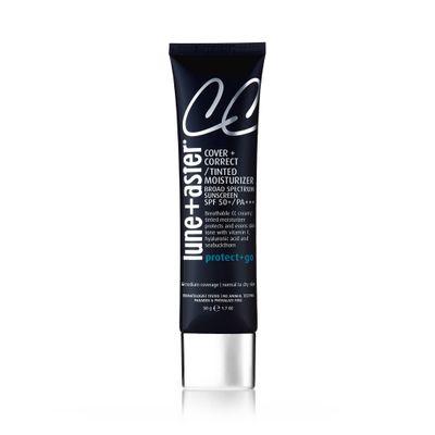 LuneAster CC Cream Broad Spectrum SPF 50/PA- Fair- Medium coverage CC Cream with SPF 50 creates a dewy glow