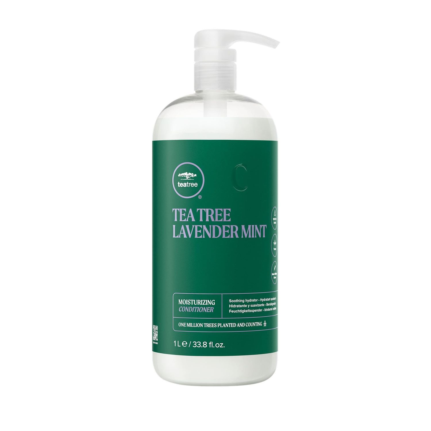 Tea Tree Lavender Mint Moisturizing Conditioner, Hydrates Soothes, For Coarse Dry Hair, 33.8 fl. oz.