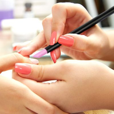 Boao 20 Pieces Pumice Stone Nail File Cuticle Stone Pusher Nail Sanding Sticks Art Pen Cuticle Remover Trimmer Buffer Manicure Tools for Household Beauty Salon Peeling Dead Skin Repairing