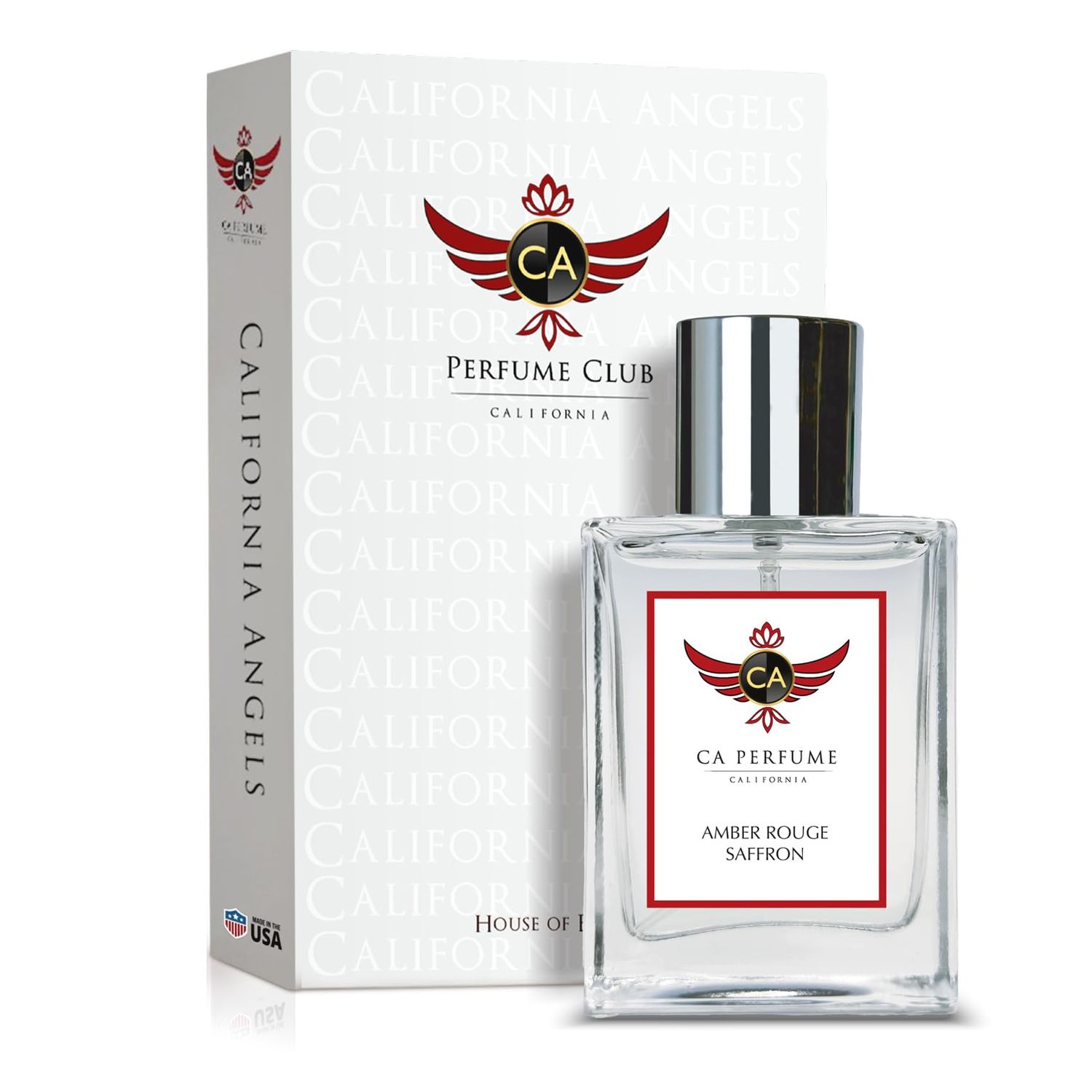 CA Perfume Amber Rouge Saffron Perfume Spray For Women &amp; Men 1.7 fl oz / 50ml