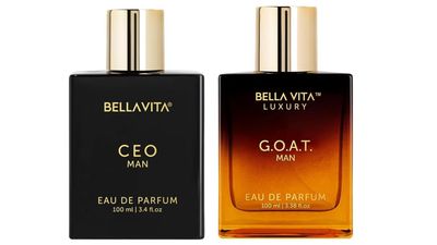 Luxury CEO Man &amp; G.O.A.T. Eau De Parfum Combo for Men | Long-Lasting Fragrances with Citrus, Lavender, Patchouli &amp; Agarwood | Vegan &amp; Cruelty-Free | Gift Set for Men