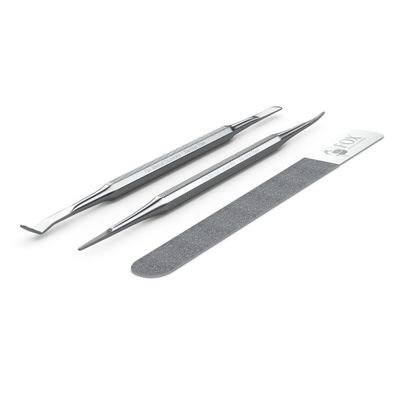Fox Medical Equipment Ingrown Toenail Treatment Kit - Diamond File &amp; Professional Toenail Lifter Tool - Surgical Stainless Steel Set for Pain-Free Relief, Precision Pedicure &amp; Safe Nail Care
