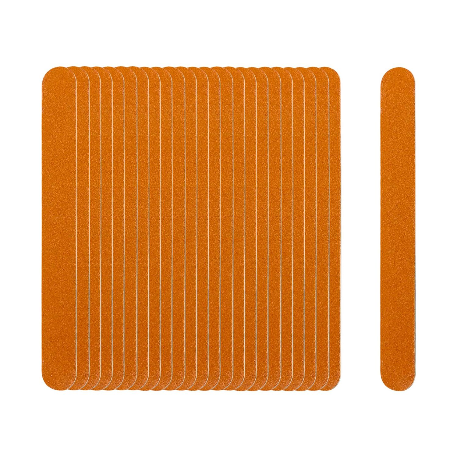 LNAUJS 24 Pack Nail File, Wooden Emery Board Nail File for Nature Nail, Dual Sided Manicure Tool Set, Compact Emery Boards, 7 Inches
