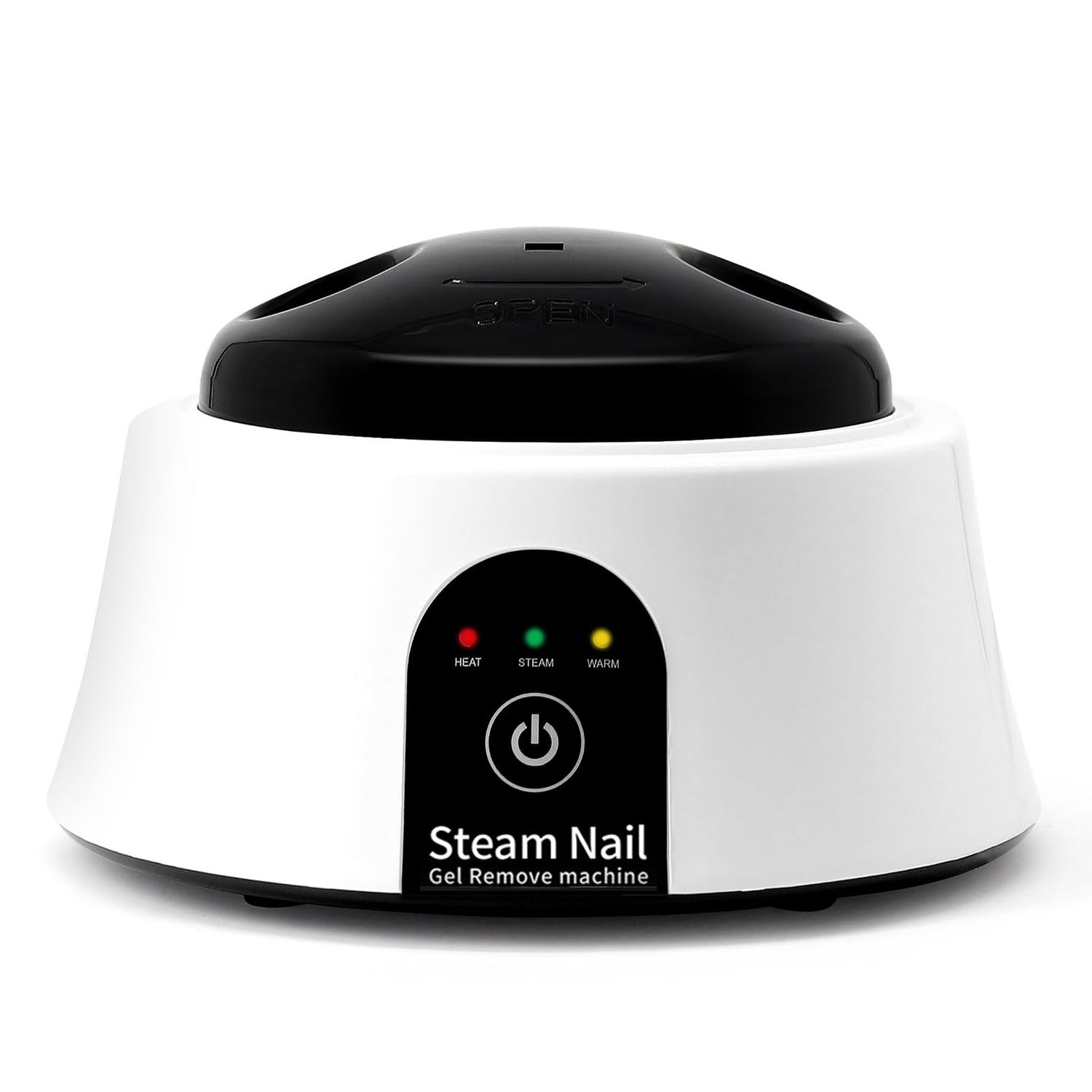 Electric Nail Soaking Bowl, Soak off Bowl for Gel Nail Polish, Acrylic Nails, Dip Powder Removal, Black