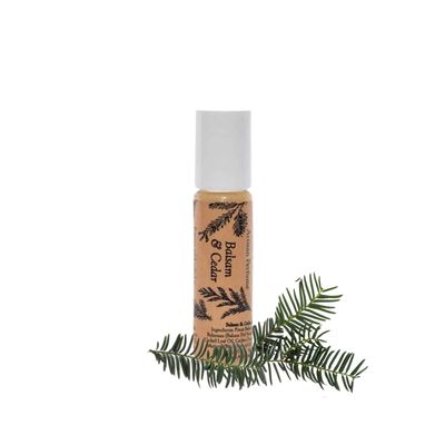 ADK Balsam &amp; Cedar Artisan Perfume Roller .33 oz (10 mL), Natural Hypoallergenic &amp; Clean Perfume for Women &amp; Men with Notes of Bergamot, Balsam Fir, Cedarwood &amp; Cedar Leaf