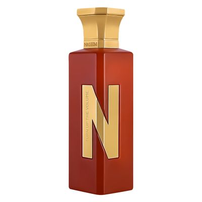 NASEEM Turn up the Volume Perfume - Fresh Oud Arabian Perfume for Men - Alcohol Free &amp; Long Lasting Fragrance 2.5 Fl Oz
