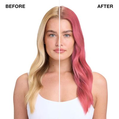 IGK Hair Gloss Toner &amp; Color Depositing Mask | Rose Gold Semi-Permanent | Vegan Cruelty Free | Strawberry Milkshake