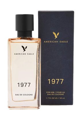 American Eagle Dewy greens, Cedar Leaf, Warm Musk 1.7 fl.oz. 1977 Mens Eau De Cologne