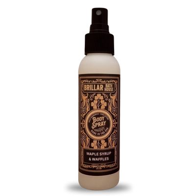 Maple Syrup &amp; Waffles Scented Shimmering Body Spray, 4 Oz