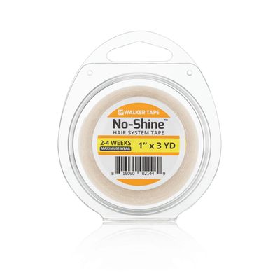 No Shine by BEAUTIFY Hypoallergenic Double Sided Hair Extension Tape, 4 cm x 0.8 cm, 120 Pre-Cut Tabs, One Color