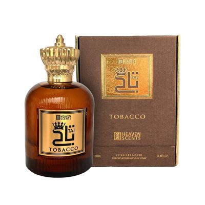 Heaven Scents Taj Tobaco Perfume for Unisex Extrait De Parfum Spray, 3.4 Ounce