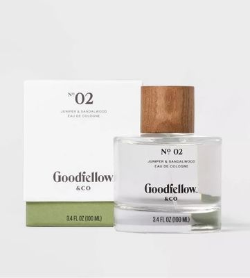 No. 2 Juniper &amp; Sandalwood Mens Cologne - 3.4 fl oz - Goodfellow &amp; Co (1pack)