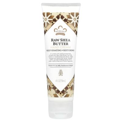Nubian Heritage Hand Cream, Raw Shea Butter, 4 fl oz (118 ml)
