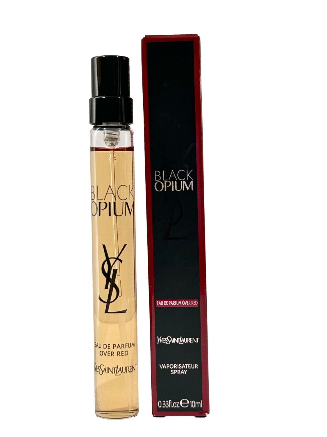 Yves Saint Laurent Black Opium YSL OVER RED Mini Perfume Women EDP 10 ml / 0.33 Fl Oz Travel spray
