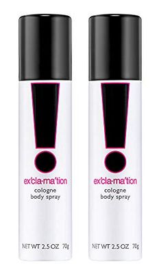 Exclamation B&amp;W WomenS Body Spray 75Ml, 2.25 Fl Oz (Pack of 2)
