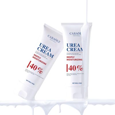 CABAOLY Urea Cream 40 is suitable for the repair and care of dry and cracked feet, heels, knees, elbows and hands. Portable hand cream with moisturizing properties