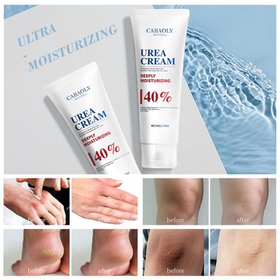 CABAOLY Urea Cream 40 is suitable for the repair and care of dry and cracked feet, heels, knees, elbows and hands. Portable hand cream with moisturizing properties