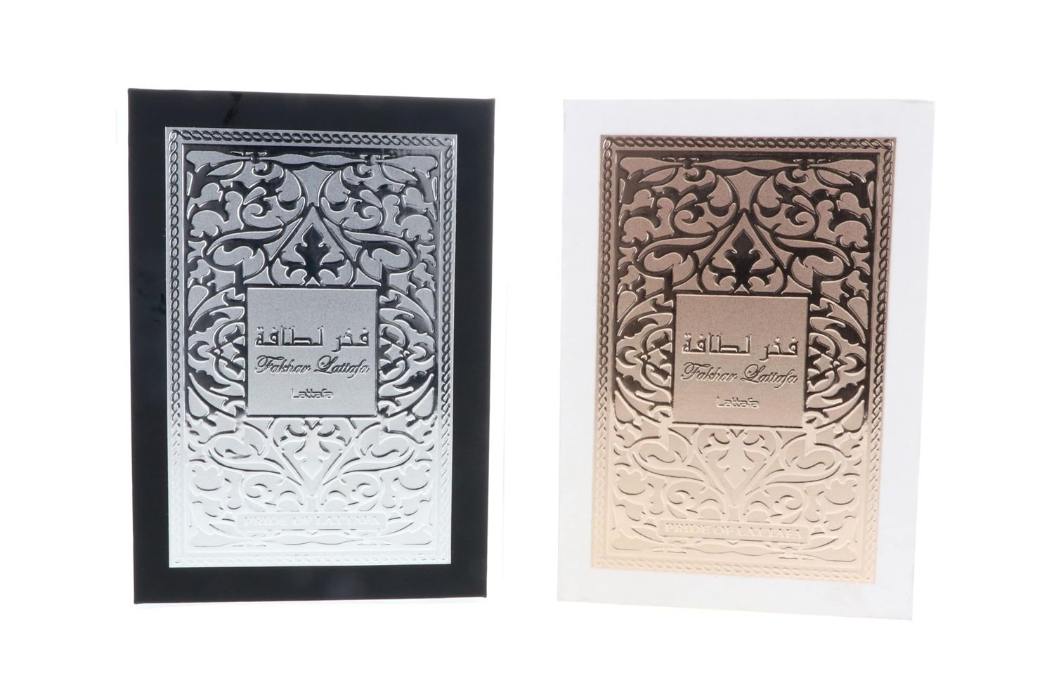 Lattafa Fakhar 2-Piece Set for Unisex (3.4 Oz Fakhar Eau De Parfum Spray for Men 3.4 Oz Eau De Parfum Spray for Women)