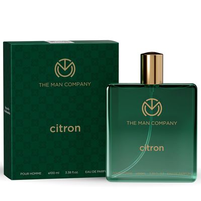 The Man Company Citron Perfume for Men - 100ml | Premium Long-Lasting Fragrance Eau De Parfum | Gift For Him