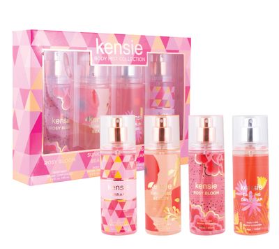 kensie Kensie 4 Piece Coffret Rosy Bloom, Sunkissed Beauty, Darling Daydream and Vibrant, 3.4 fluid_ounces