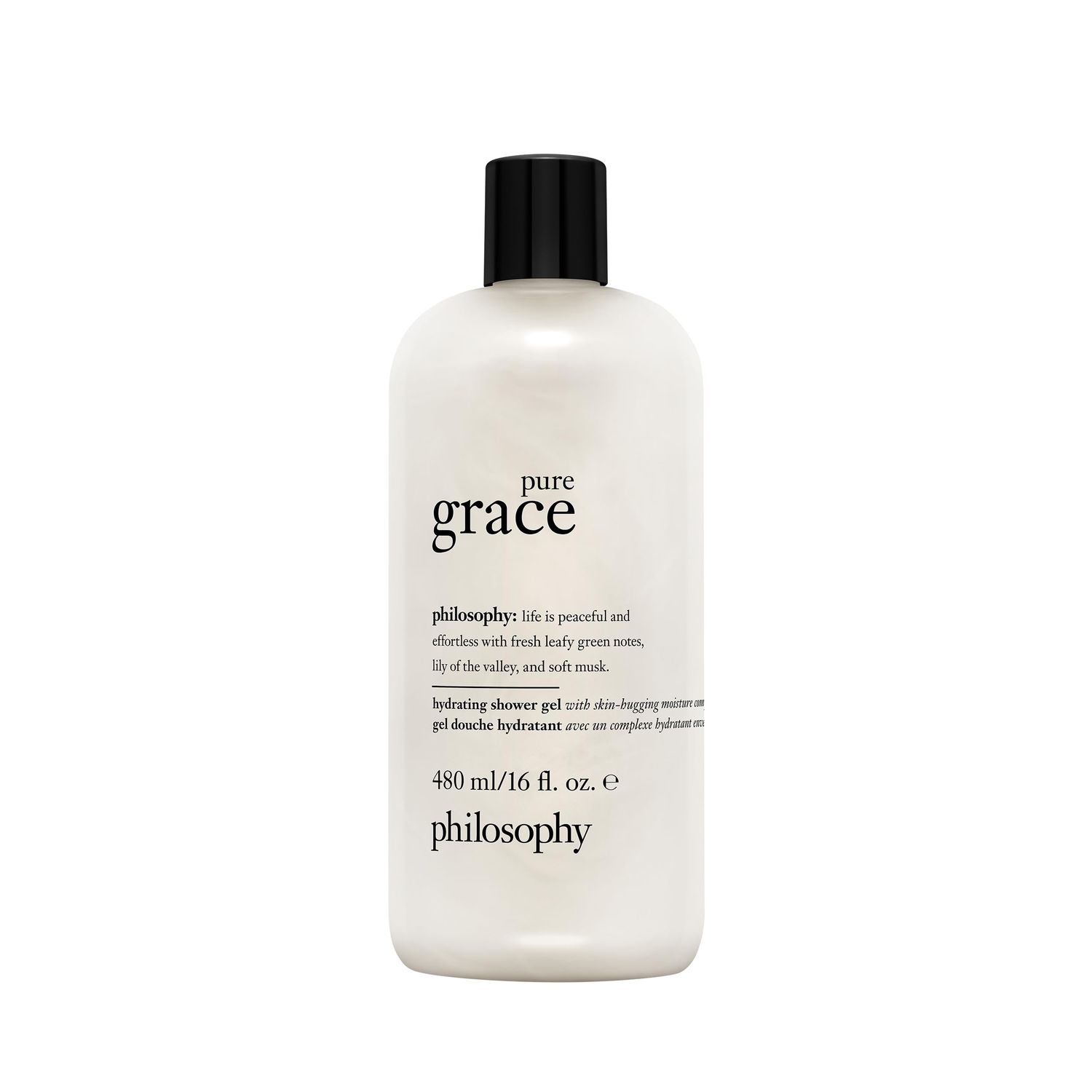 philosophy pure grace hydrating bath &amp; shower gel - efficiently cleanses, soothes &amp; comforts dry skin - vegan &amp; cruelty free formula
