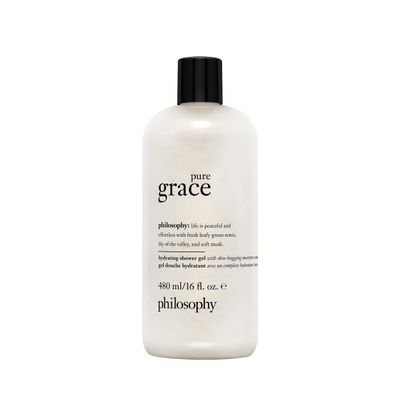 philosophy pure grace hydrating bath &amp; shower gel - efficiently cleanses, soothes &amp; comforts dry skin - vegan &amp; cruelty free formula