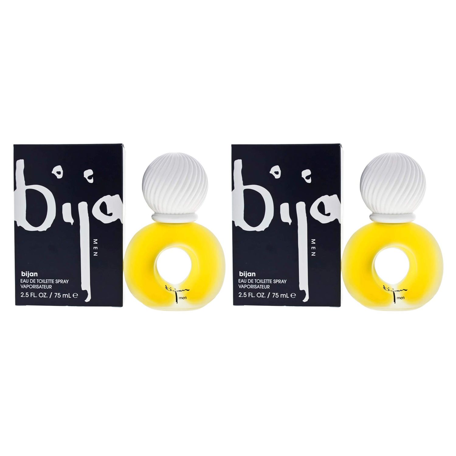 Bijan Eau De Toilette Spray For Men 2.50 oz (Pack of 2)