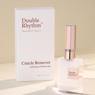 Double Rhythm Cuticle Remover Cuticle Softener for Nail Care,Hydrating, Softener Cream for Dry Manicures,Brittle Nails,Hang Nails Dry Cuticles 0.5 Fl Oz