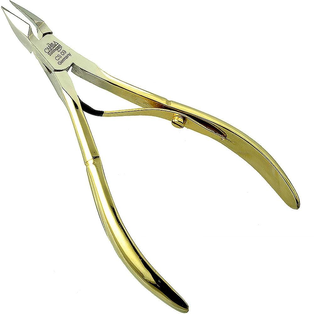 Camila Solingen CS09 4 Professional Nail Cuticle Trimmer from Solingen, Germany. Best Stainless Steel, Anti-corrosive. Perfect Tool for Manicure and Pedicure. Premium Cuticle Cutter (9mm Blade)