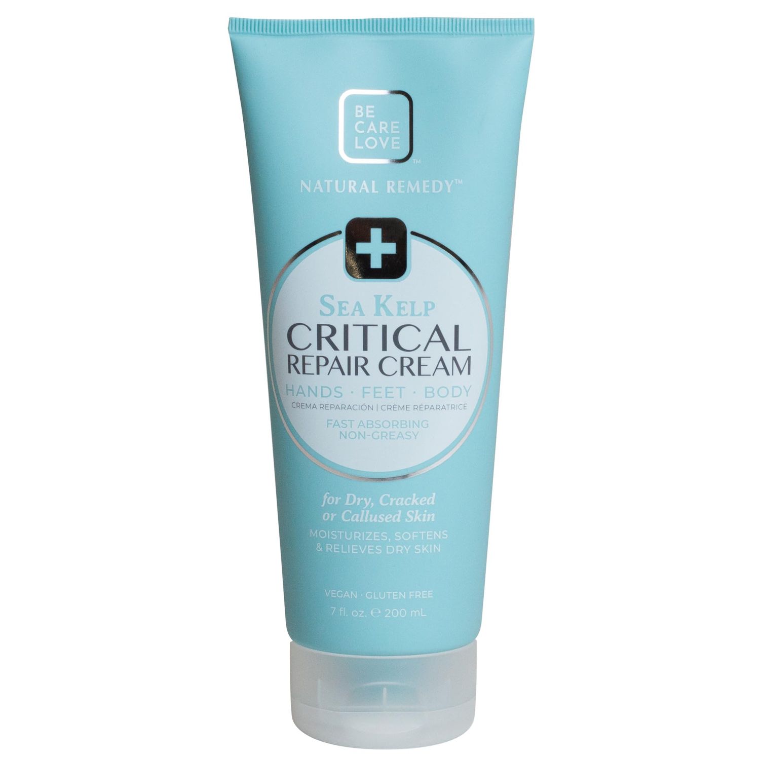 BCL Spa Critical Repair Cream with Organic Arnica Flower Sea Kelp, intensely hydrating Argan Oil Shea Butter to soothe soften skin. 7 Fl Oz