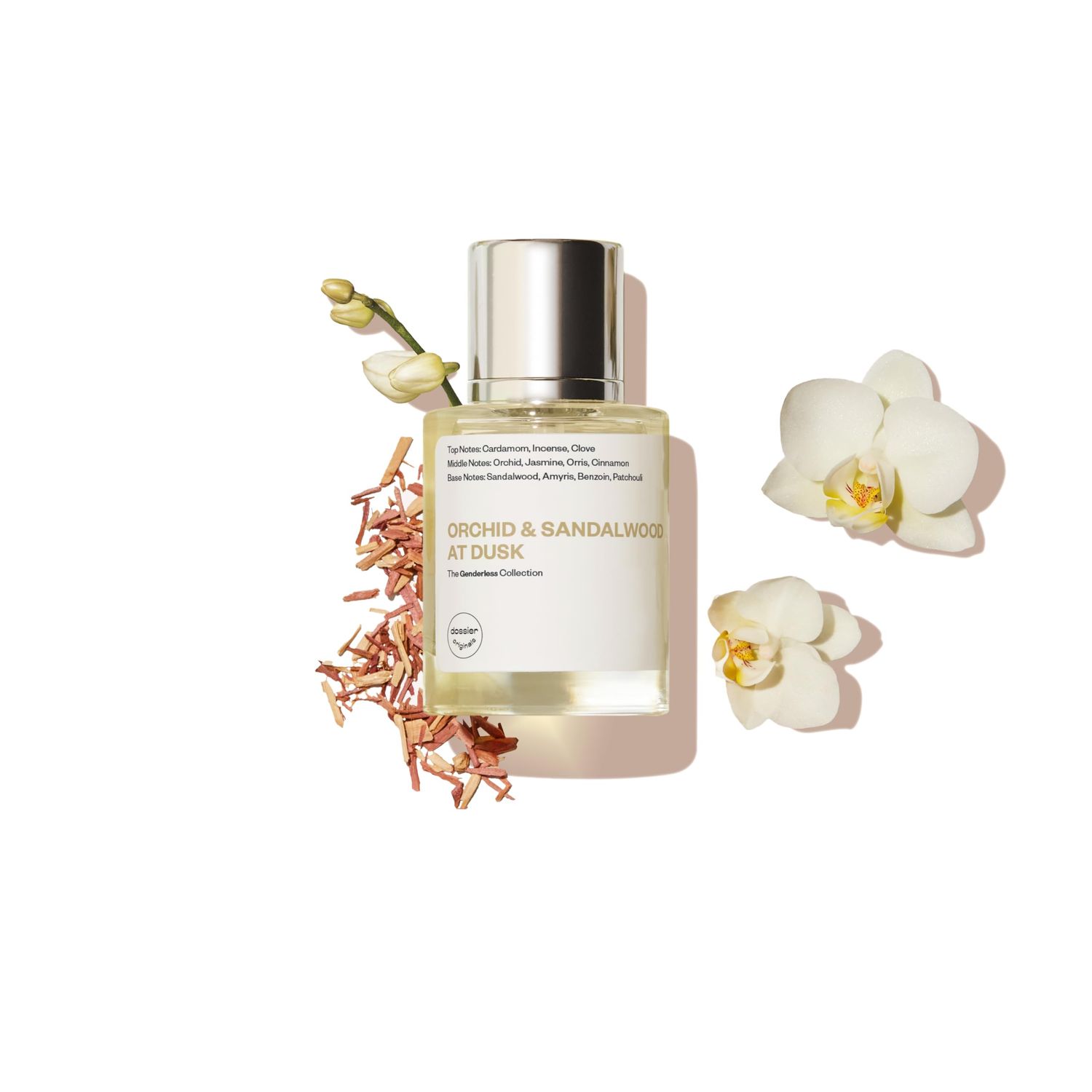 Dossier - ORCHID &amp; SANDALWOOD AT DUSK - Eau de Parfum - Perfume Luxury - Paraben-Free - Vegan - For Men &amp; Women - Fragrance 1.7 Fl oz (Spray 50ml)