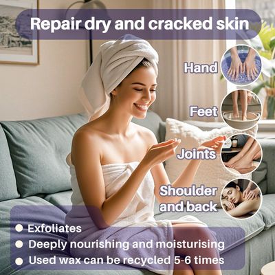 MAQIHAN 2 Pack Paraffin Wax Refills - Lavender Scented Paraffin Wax Blocks For Hand And Feet,Machine Refills Bath Feet Dry Skin,Hydration Nourish