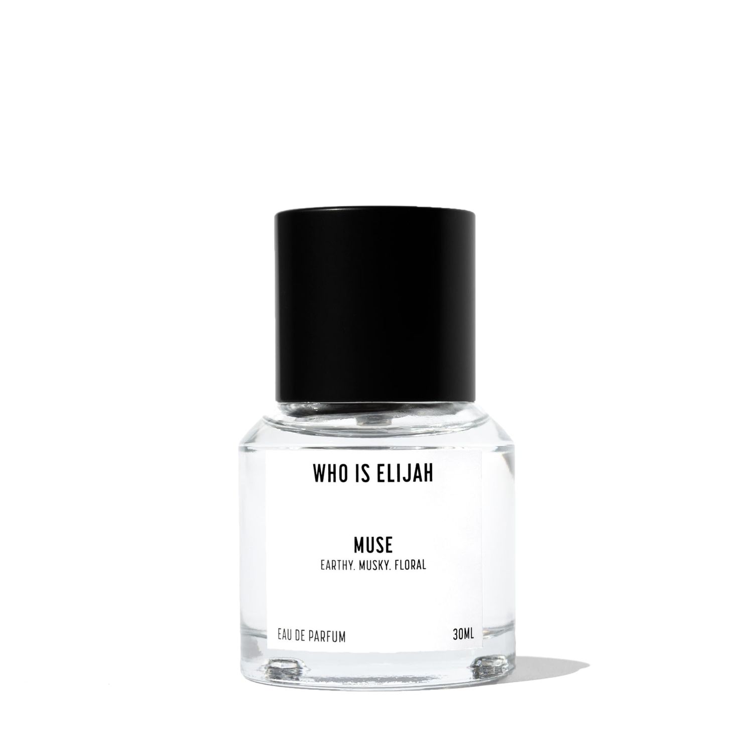 WHO IS ELIJAH Muse Perfume, Unisex Eau de Parfum for Men &amp; Women, Floral &amp; Musky Fragrance with Notes of Jasmine, Ambroxan, Woody Amber, &amp; Garwood, Gifts for Women &amp; Men, Unisex Cologne, 1 Fl Oz
