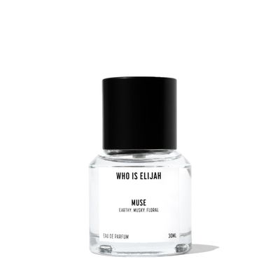 WHO IS ELIJAH Muse Perfume, Unisex Eau de Parfum for Men &amp; Women, Floral &amp; Musky Fragrance with Notes of Jasmine, Ambroxan, Woody Amber, &amp; Garwood, Gifts for Women &amp; Men, Unisex Cologne, 1 Fl Oz